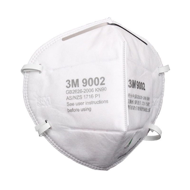 3M9002折疊式頭帶式防塵口罩圖片1