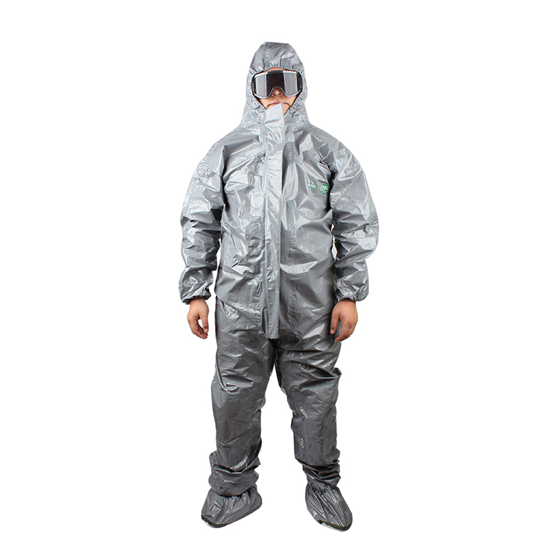 梅思安10114591 CPS601連體防化服帶腳套M圖片4