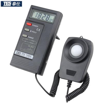 臺灣泰仕TES-1332A數(shù)字光照度計高精度亮度計圖片2