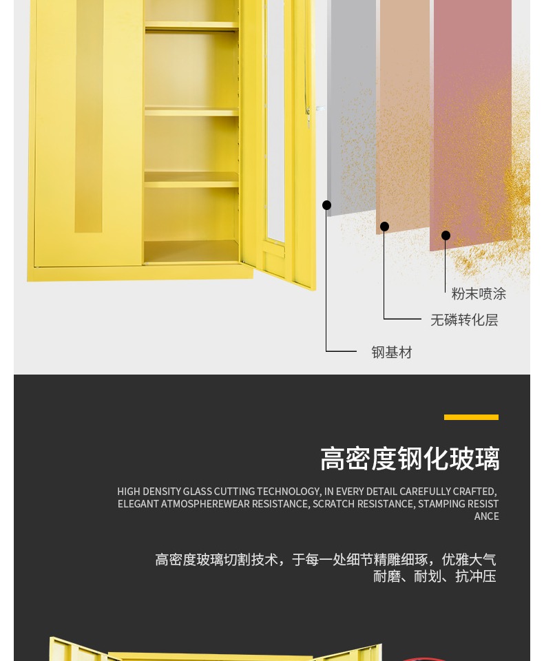 ppe應(yīng)急物資柜緊急事故防護(hù)用品儲存柜圖片12