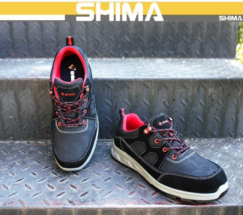 SHIMA?，擠16001透氣防砸防滑勞保鞋圖片11